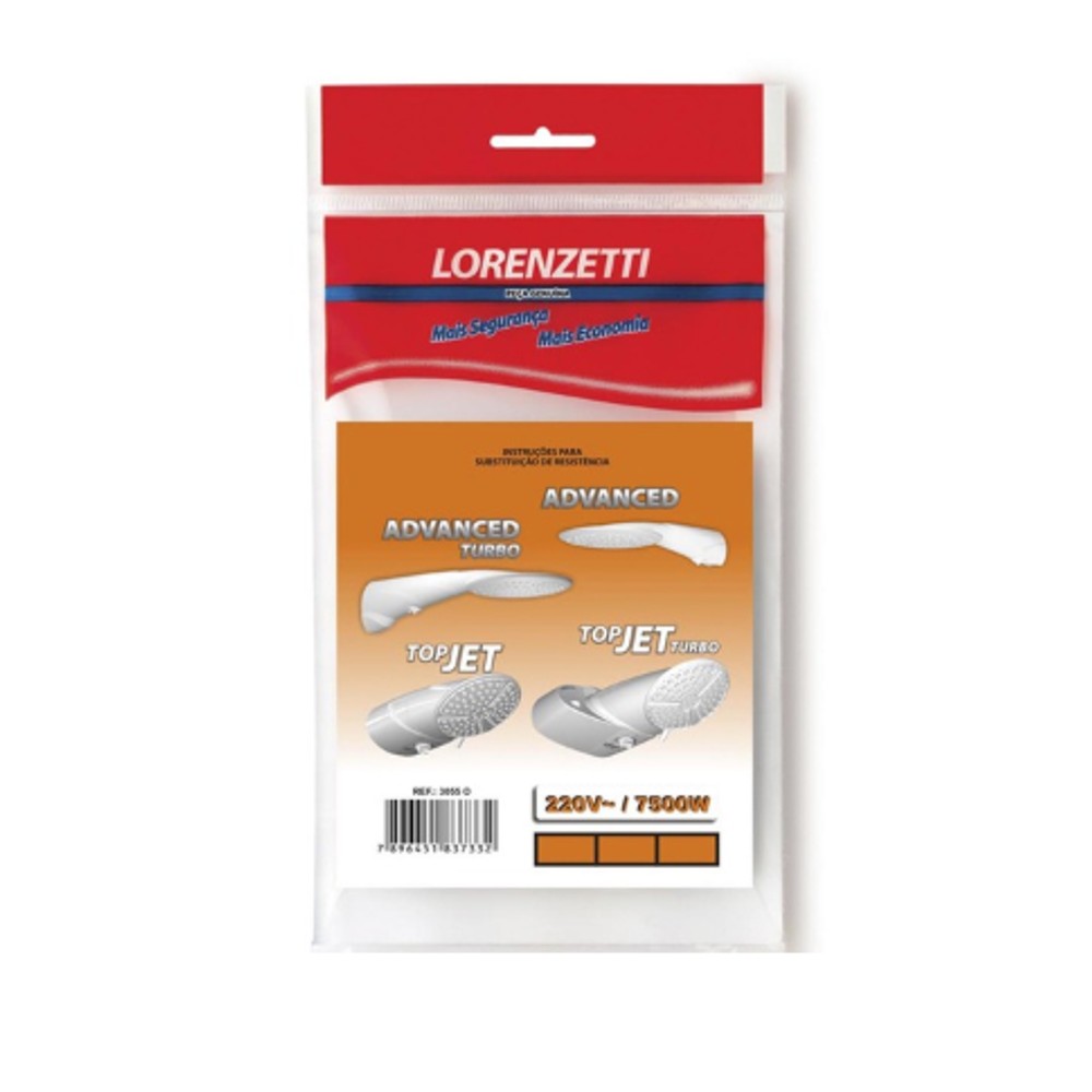 RESISTÊNCIA ADVANCED/TURBO 220V 7500W LORENZETTI