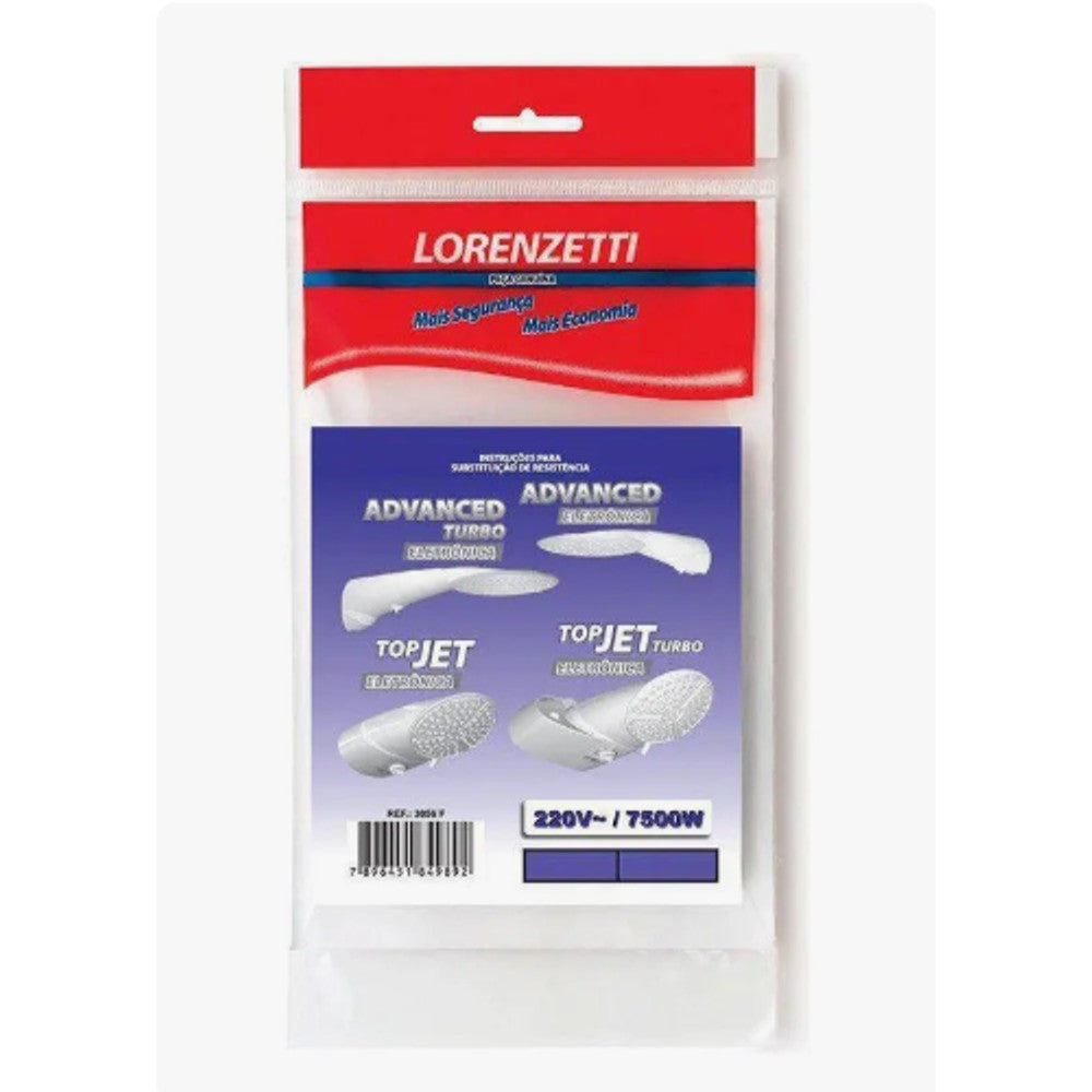 RESISTÊNCIA ADVANCED/TOP JET ELETRÔNICO 220V 7500W LORENZETTI