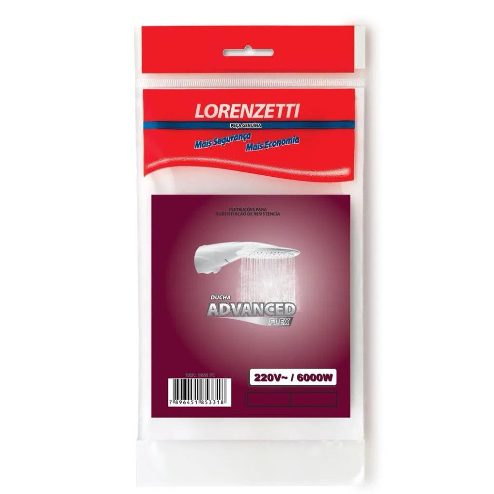 RESISTÊNCIA ADVANCED FLEX 220V 6000W LORENZETTI