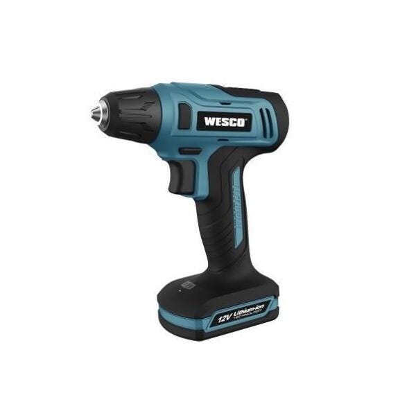 PARAFUSADEIRA BATERIA 12V 10MM WS2555K C/ MALETA WESCO