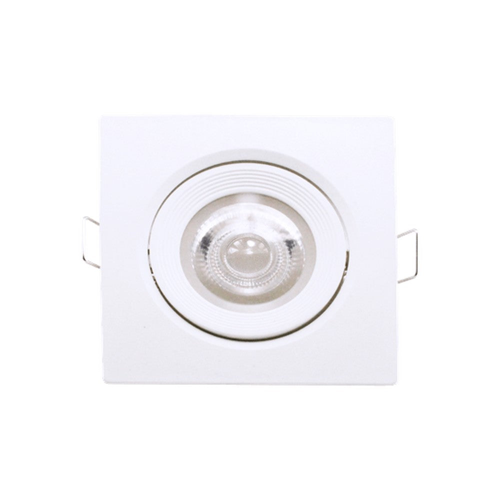 SPOT EASY LED DECOR EMBUTIR QUADRADO 7W 6500K BRANCO BRONZEARTE