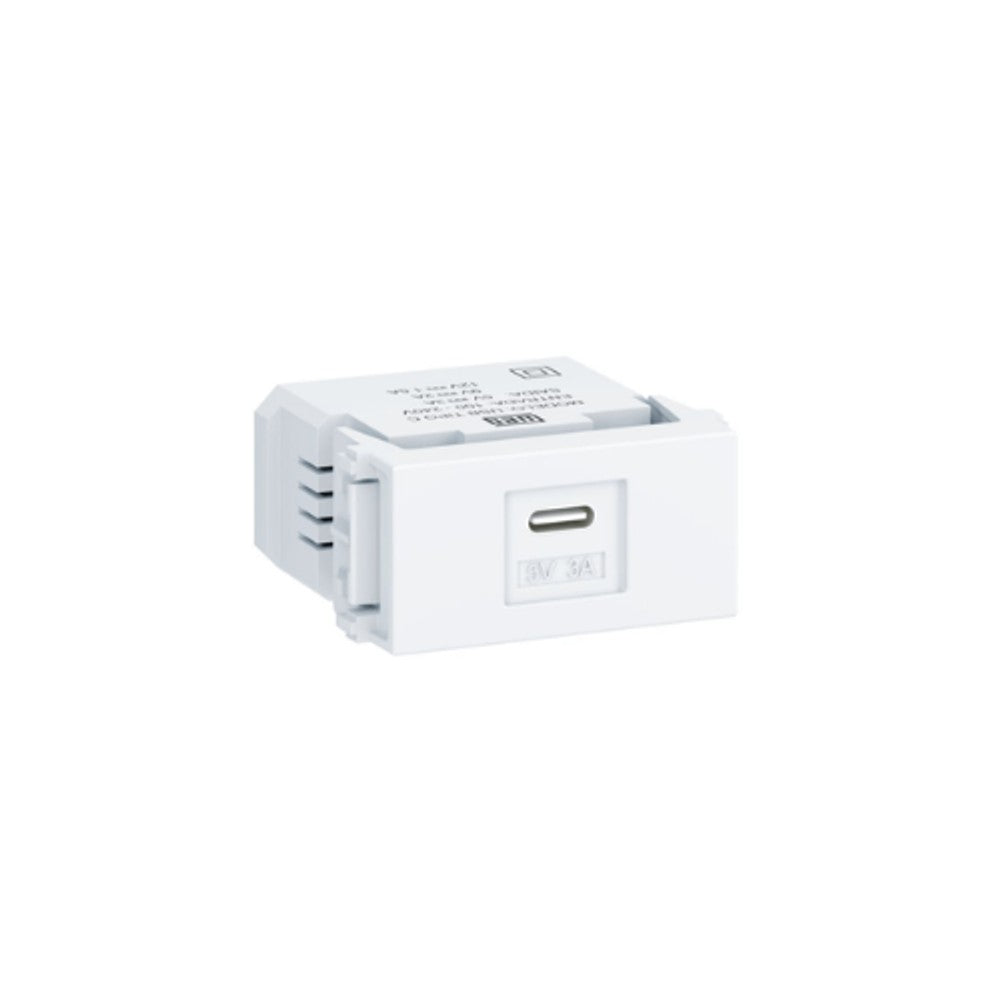 TOM.MOD.C.KEYSTONE USB-C BRANCO ESATTA WEG