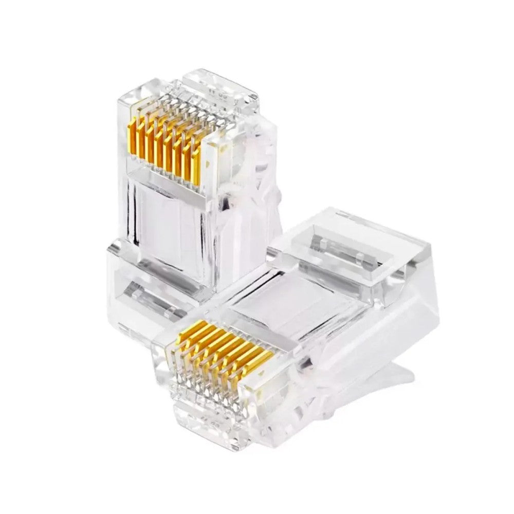 Conector RJ45 Macho CAT5 com 10 Peças Sohoplus