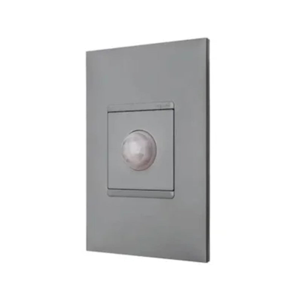 Sensor de Presença Fotocélula Bivolt com Placa 611026CZ PLUS Cinza