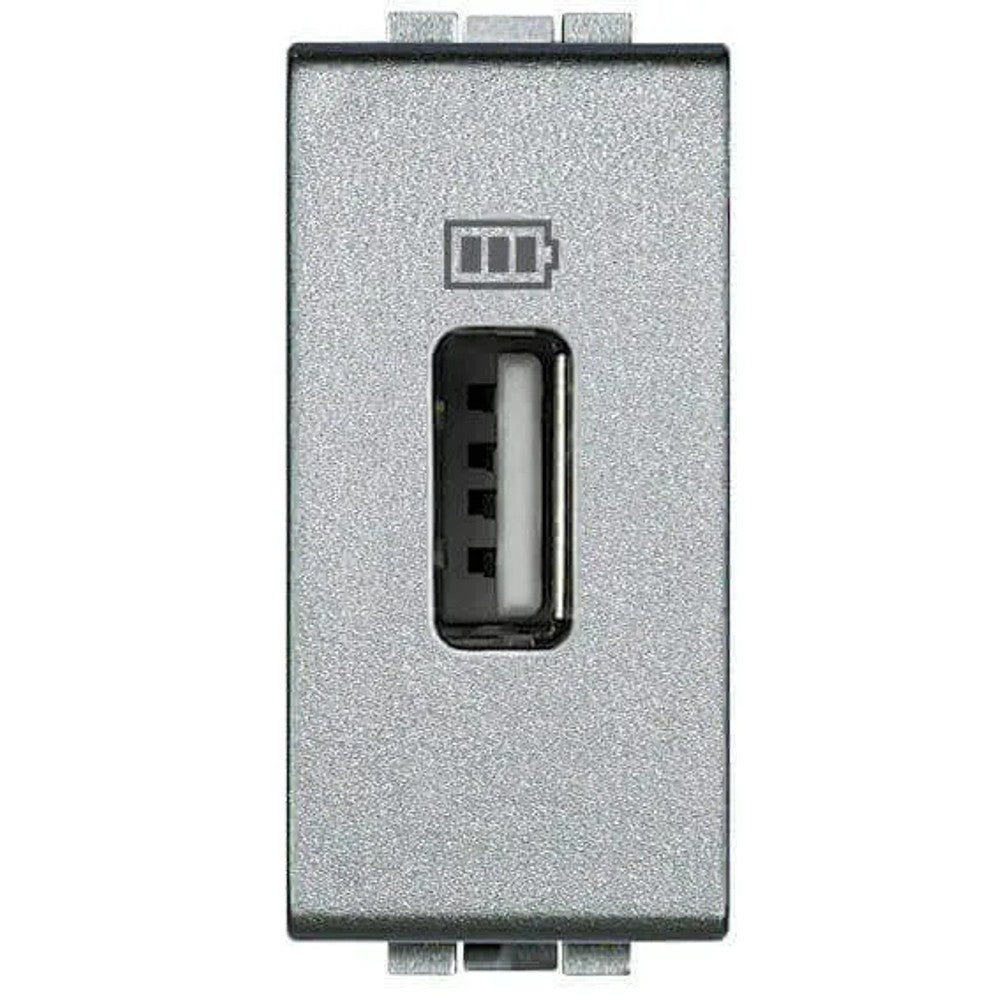 Tomada Carregador Cemar SNT Tech LIV/LIG 1 USB 1500mA Anthracite