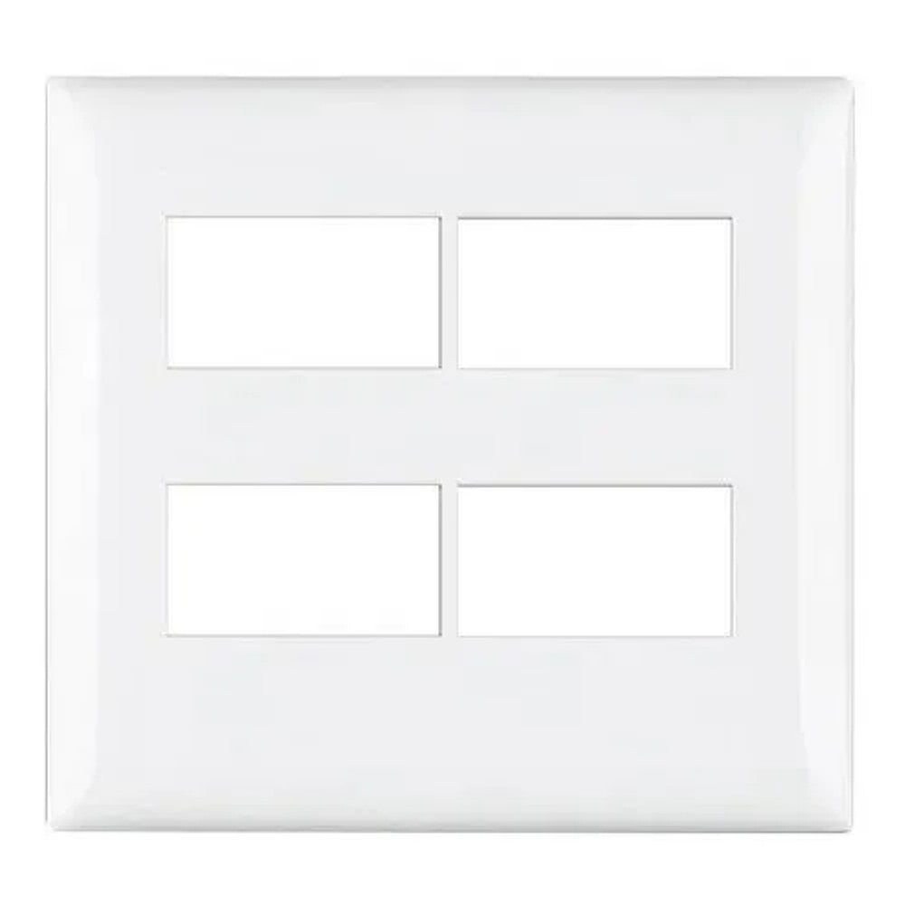 Placa 4x4 4 Postos Branco Thesi GL CEMAR