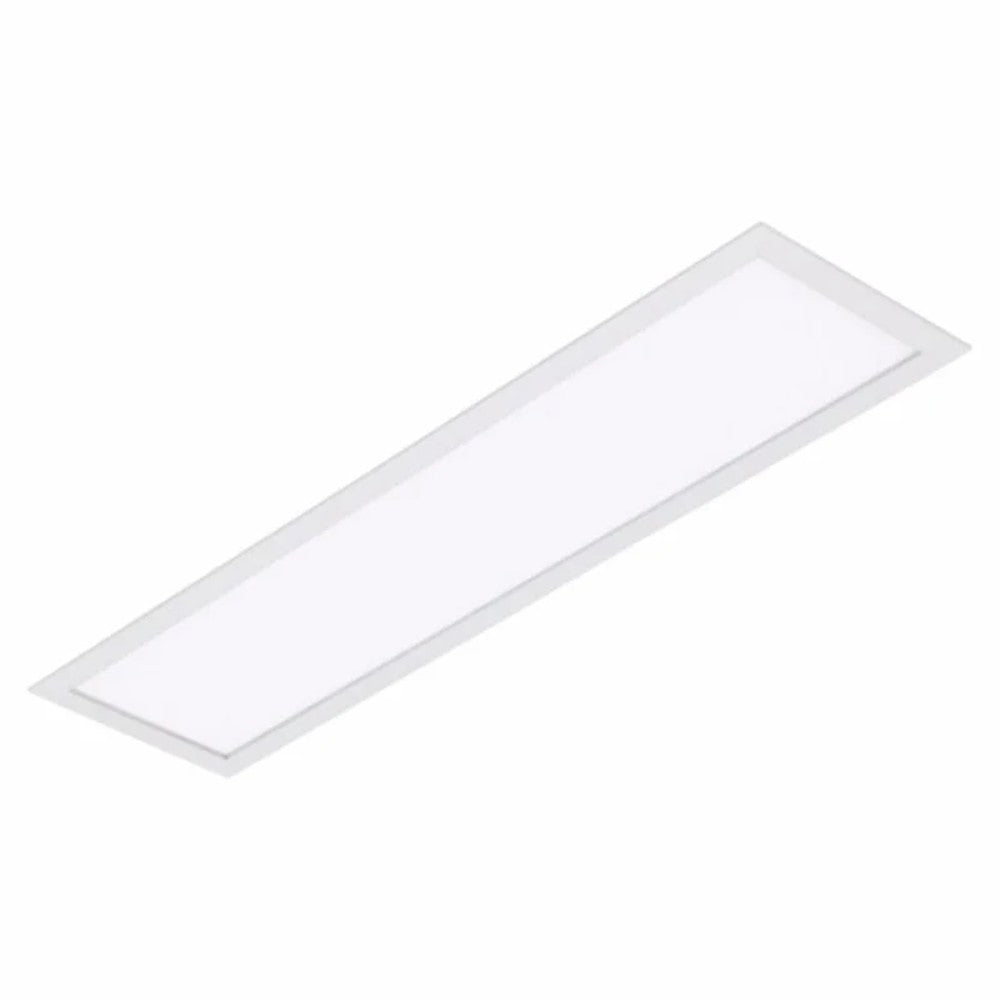 LUMINARIA DE EMBUTIR LED RETANGULAR 30W 3000K 62x30 BRANCO PIX ILUMINACAO