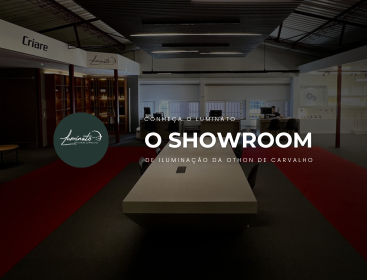 Showroom de iluminação da Othon de Carvalho com soluções para diversos ambientes.
