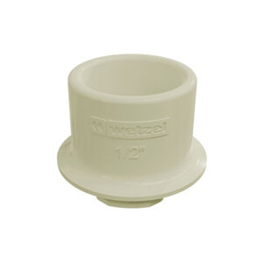 Adaptador PVC Branco 1/2 polegada para 1 polegada Wetzel