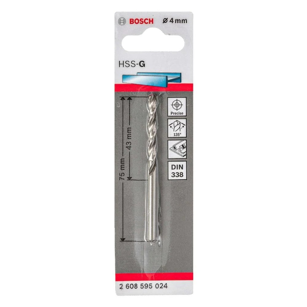 Broca Argila 4,0MM 75MM 2608595024 BOSCH