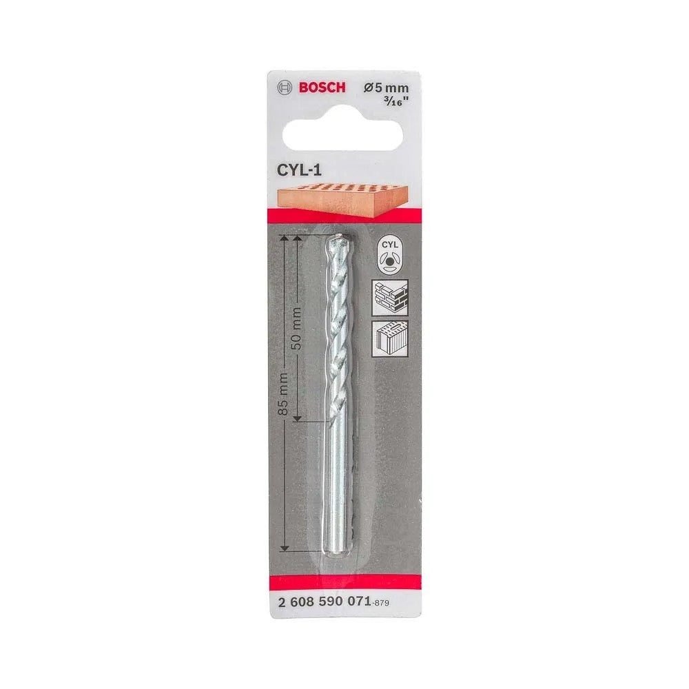 Broca Concreto 5mm x 85mm 2608590071 Bosch