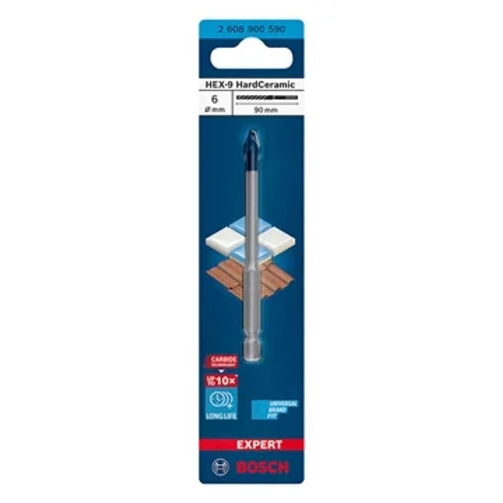 Broca Fura Tudo 6mm Hard Ceramic Bosch