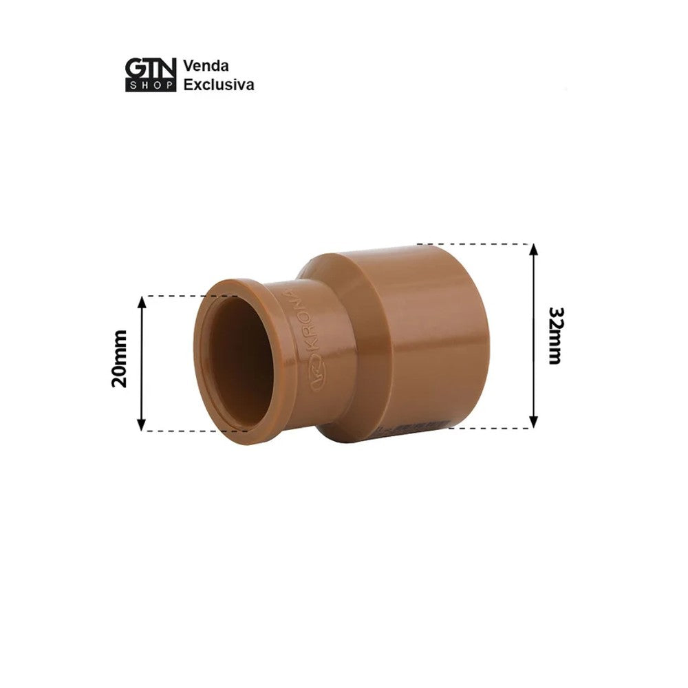 Bucha de Redução Soldável Longa 32mm x 20mm Krona