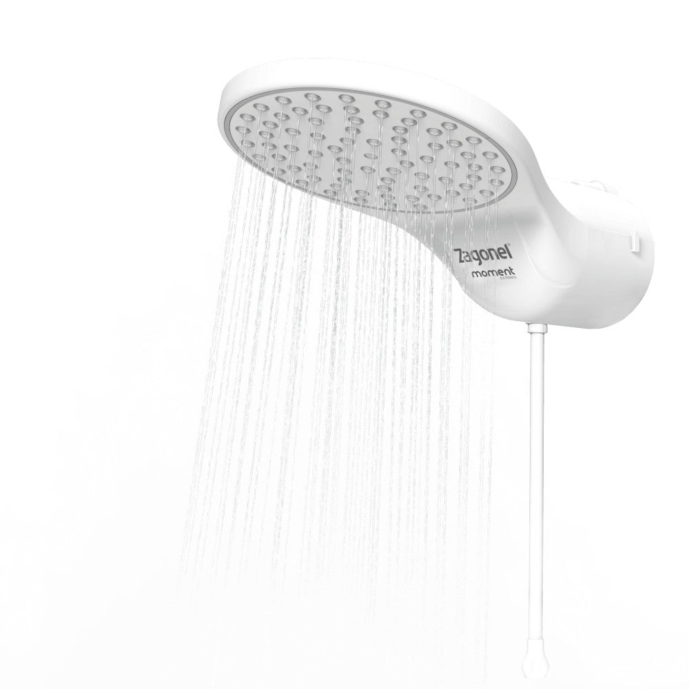 Chuveiro Zagonel Moment Eletrônico 127V 5500W Branco
