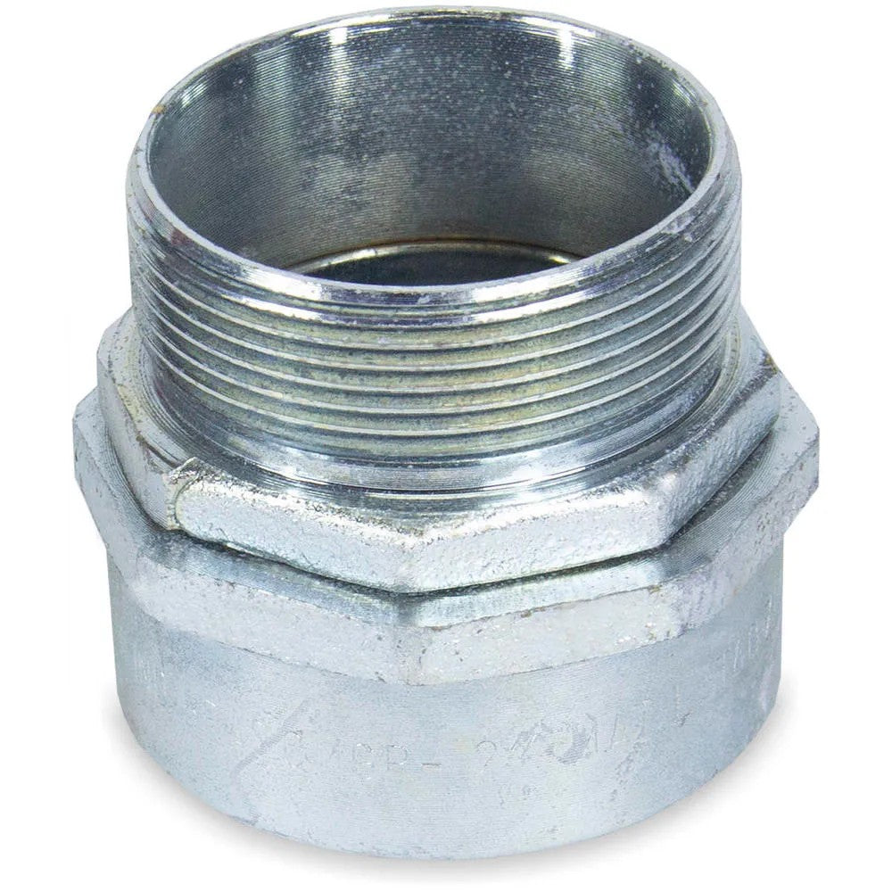 Conector Macho Giratório 2 Polegadas para Eletroduto Sealtite em Alumínio