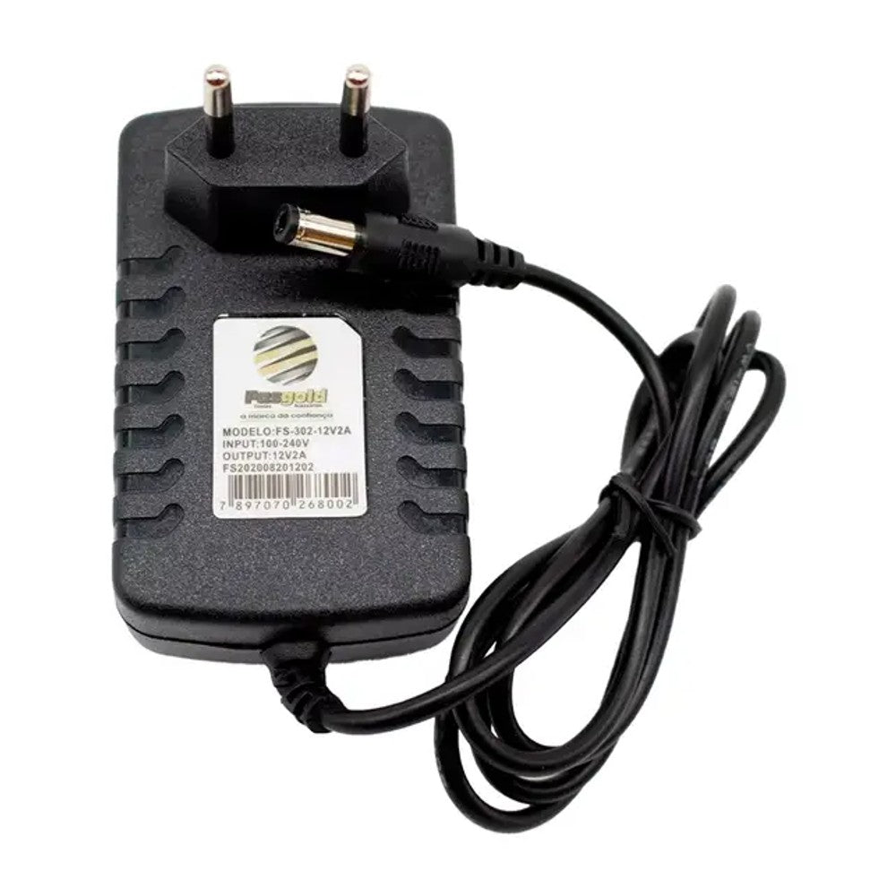 Conversor Estabilizado Cabeado 12V 2A Gold Fasgold