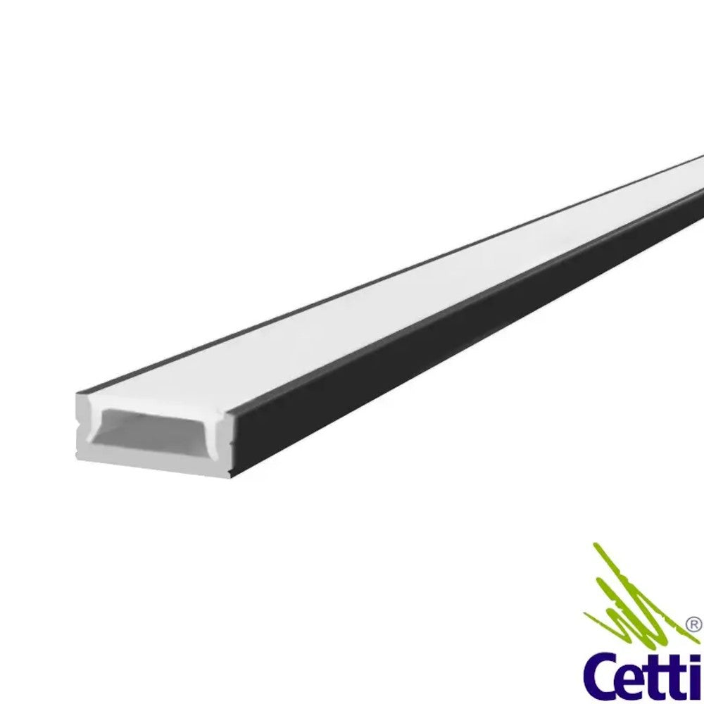 Curva Perfil SB.LM2961 Teto ou Parede Preto