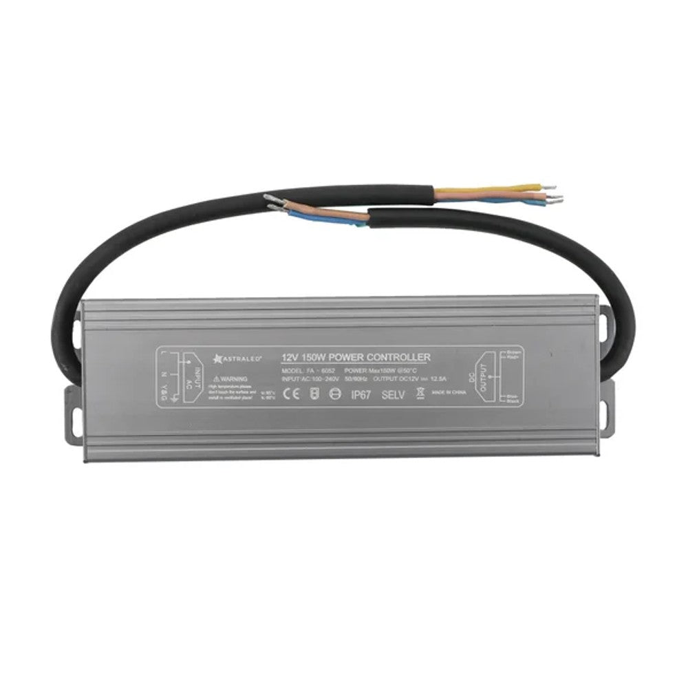 DRIVER LED 150W 12,5A 12V SLIM IP67 PIX