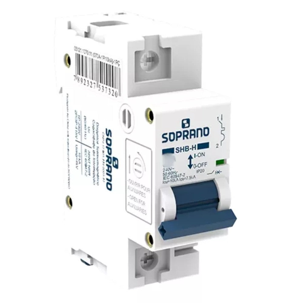 Disjuntor Monopolar 100A 10kA Padrão Cemig Soprano