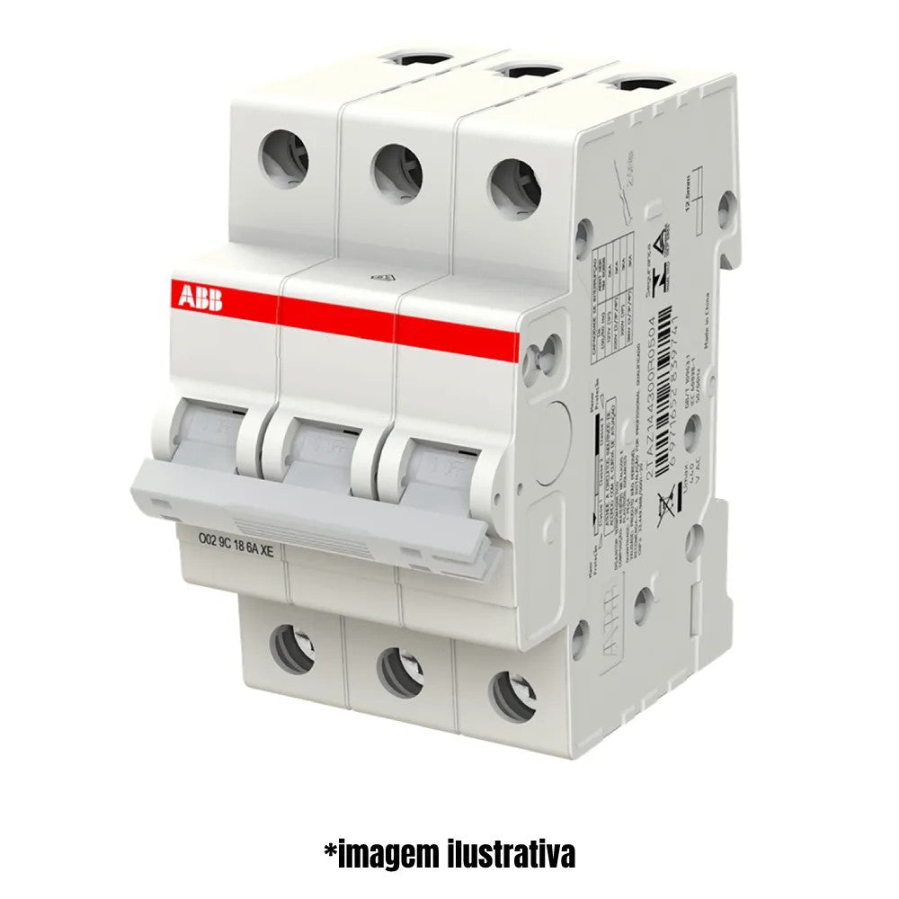 Disjuntor Tripolar 40A 5kA G33HC40 ABB