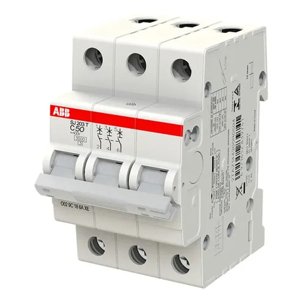 Disjuntor Tripolar 50A 5KA G33HC50 ABB