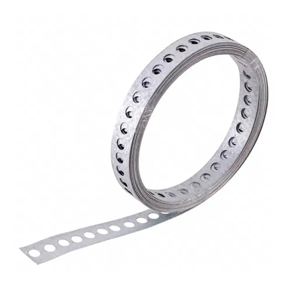 Fita Perfurada 19mm x 10 Metros de Aço