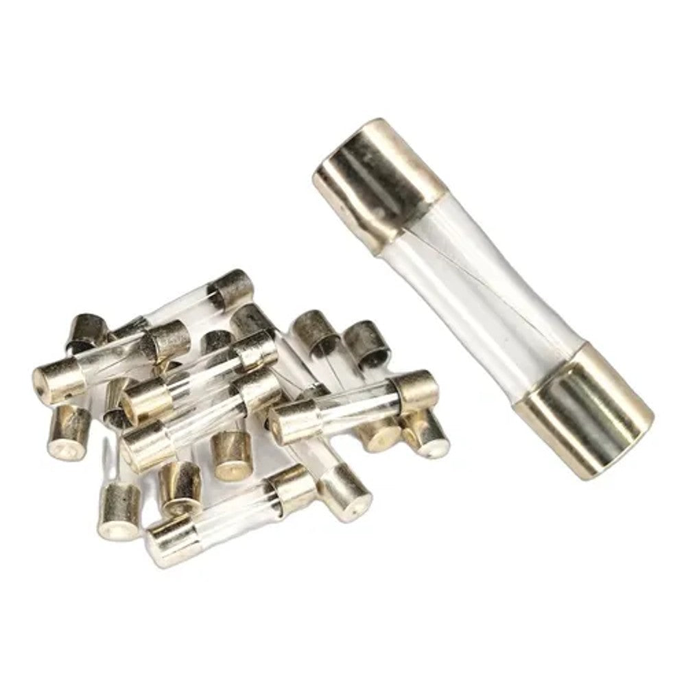 Fusível de Vidro 5 x 20mm 25 Ampéres com 10 Peças