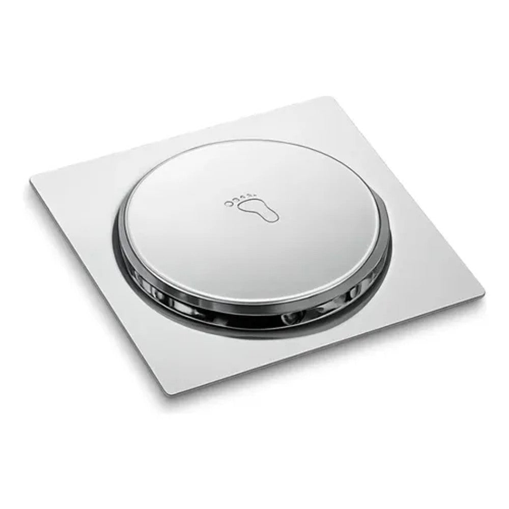 Grelha Click Quadrada 15x15cm Inox Forusi