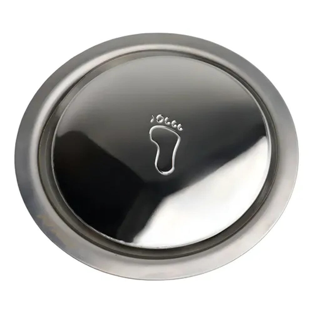 Grelha Click Redonda 10x10cm Inox Forusi