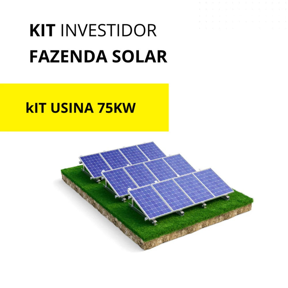 Kit Gerador Fotovoltaico 75kW a 375kW