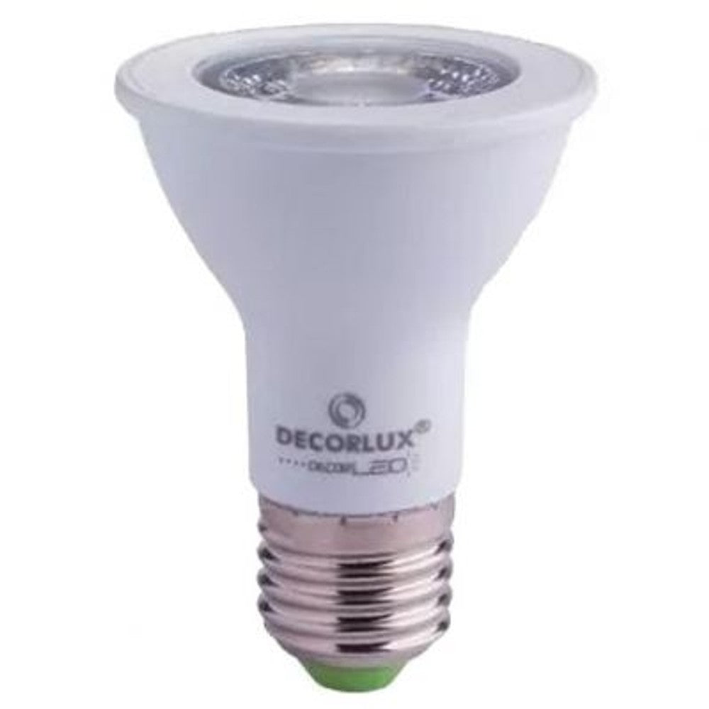 Lâmpada LED PAR20 7W 6500K 38º IP54 DECORLUX