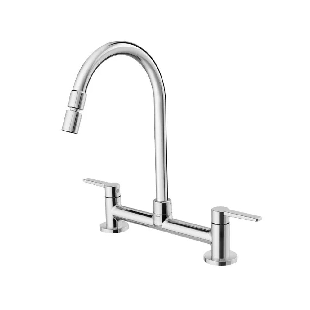 Misturador de Cozinha de Mesa Gali Cromado Docol