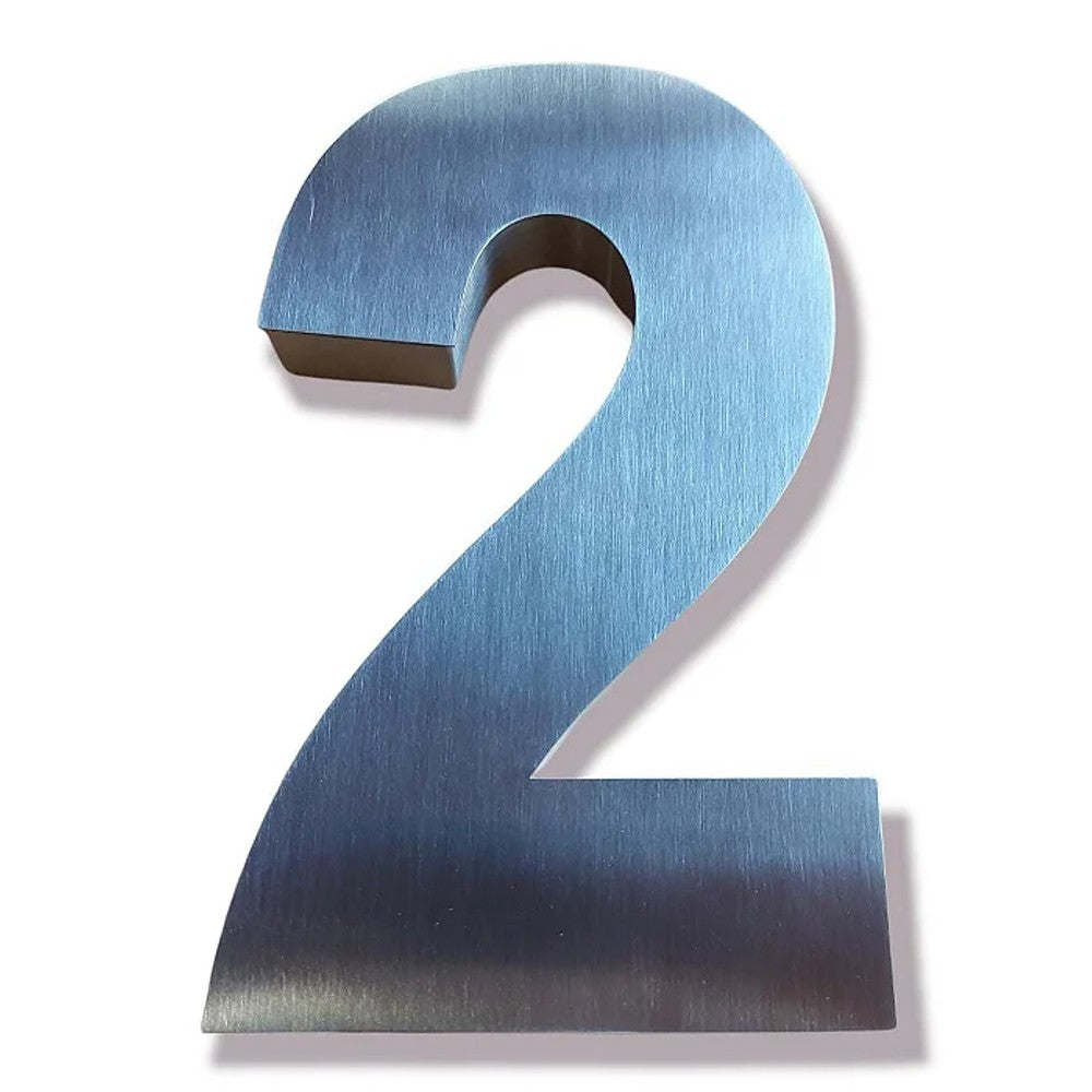 Numero Residencial Aço Inox 20cm 4