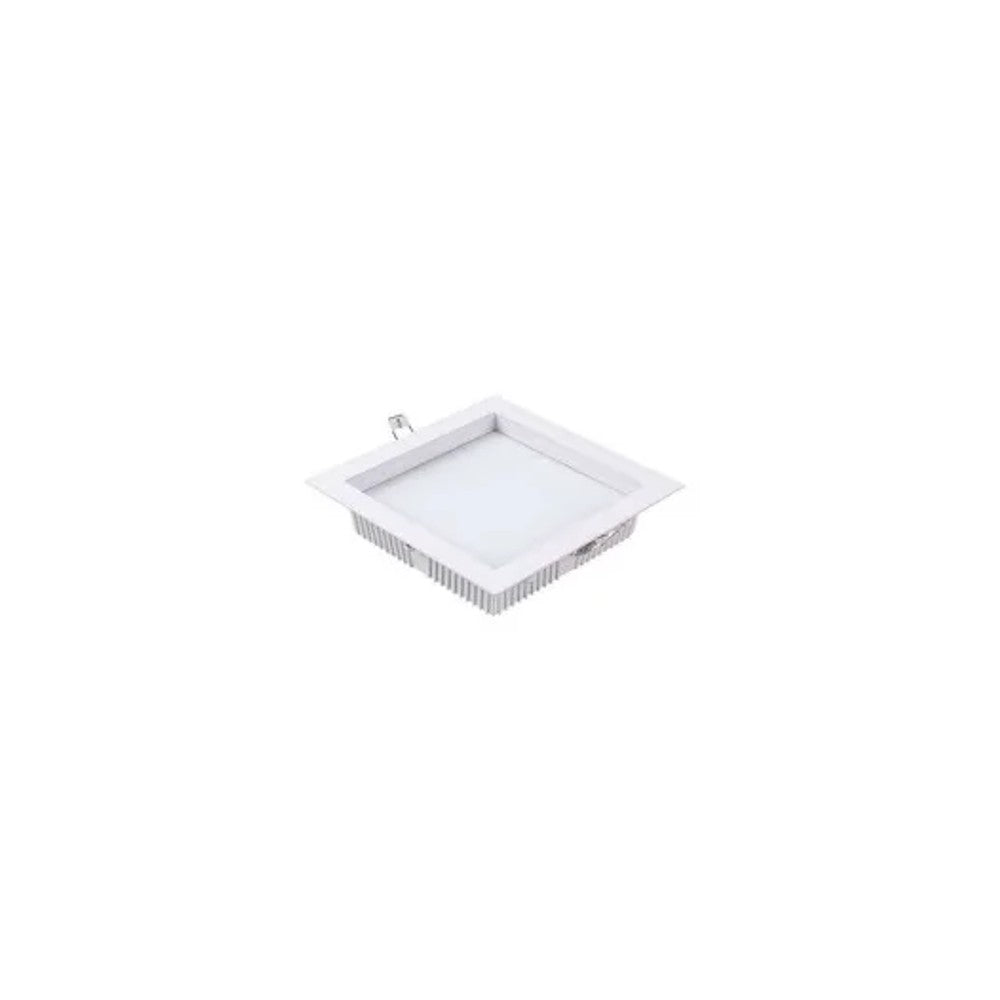 Painel LED Quadrado 18W 6500K Branco Embutir Recuado Nordecor