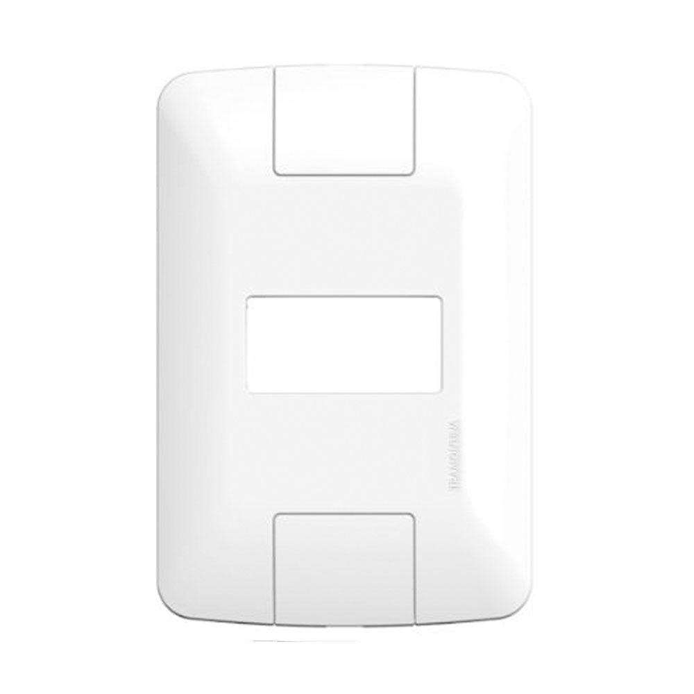 Placa 2x4 1 Posto Horizontal Branca Aria Tramontina