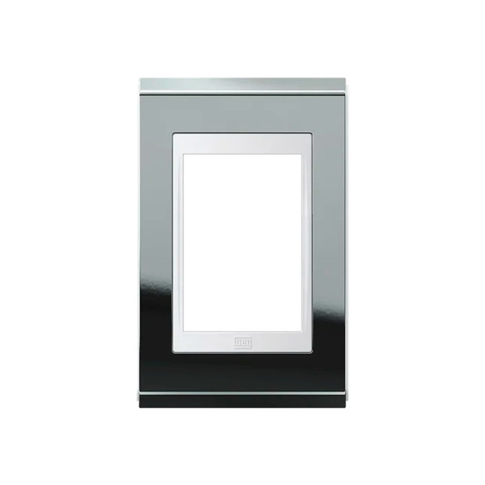 Placa 2x4 3 Postos Branco e Titanio Concept WEG