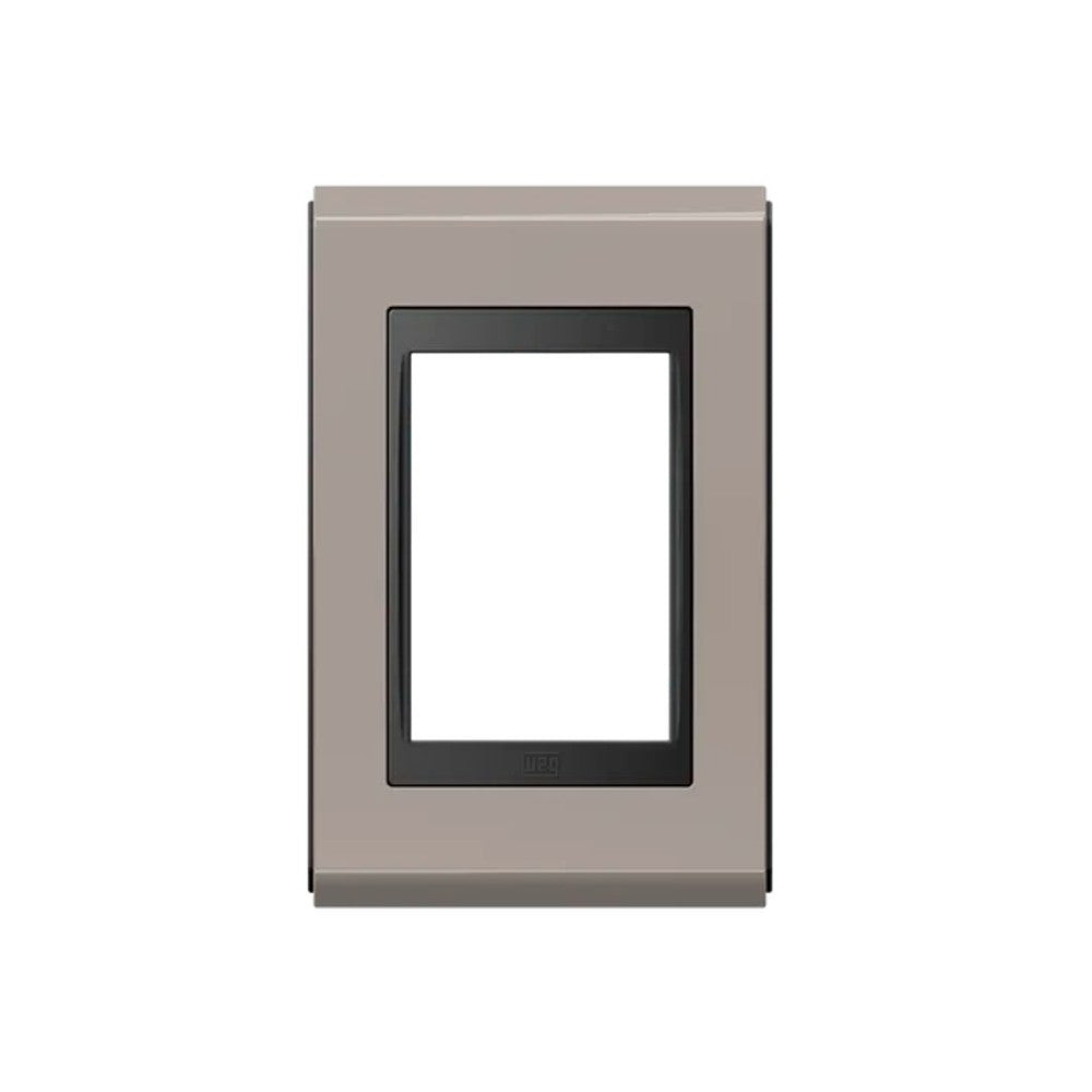 Placa 2x4 3 Postos Preto e Argila Premium WEG