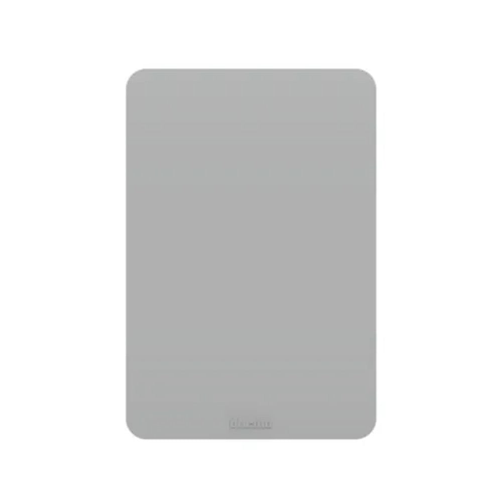 Placa 2x4 Cega Cinza Matix Go Legrand