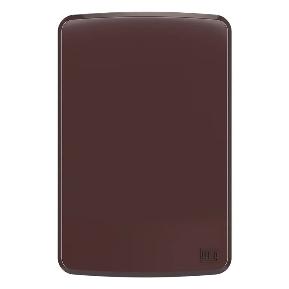 Placa 2x4 Cega Marrom Composé WEG