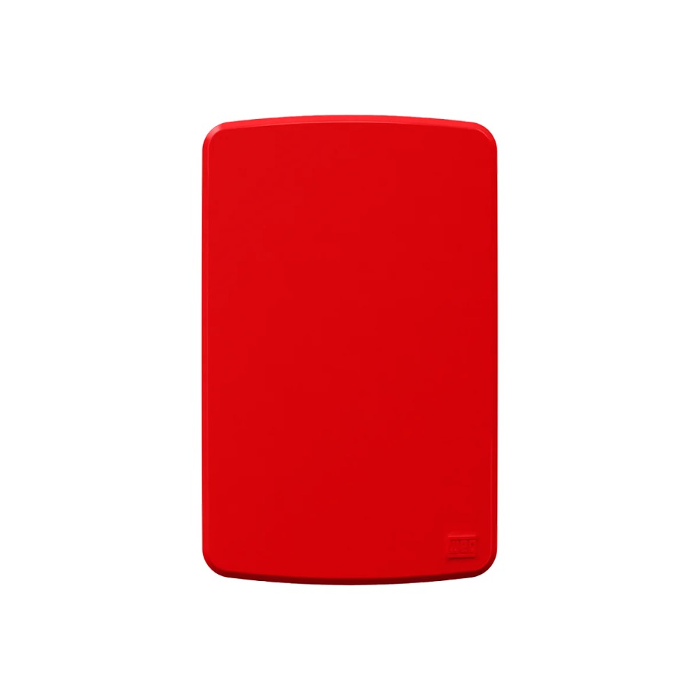 Placa 2x4 Cega Vermelho Composé WEG
