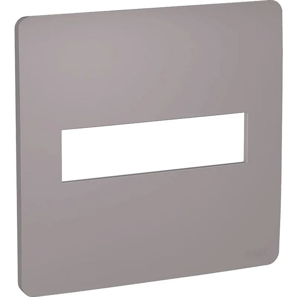 Placa 4x4 2 Postos Axis Grey S730201224 Orion Schneider