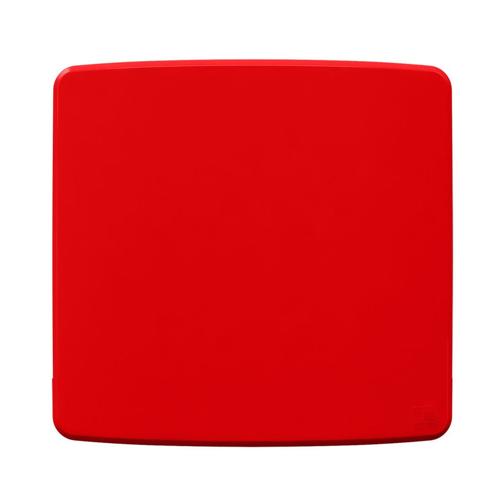 Placa 4x4 Cega Vermelho Composé WEG