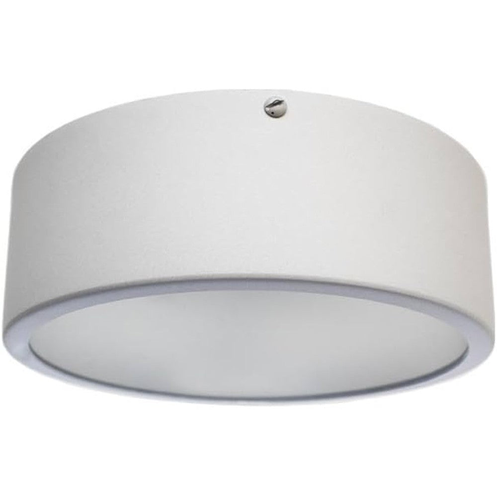 Plafon Plano PL142 Redondo Espelhado 1 E27 28cm Nacional Iluminação
