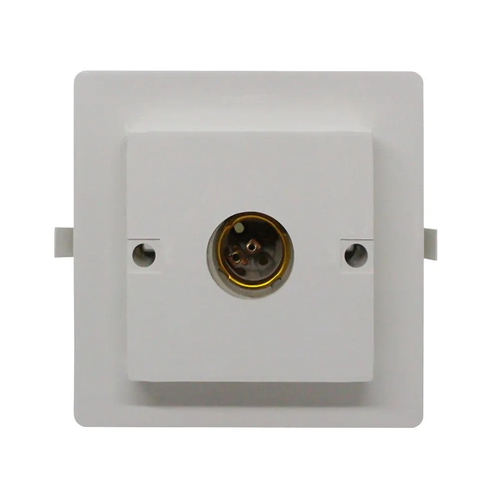 Plafon Teto E-27 Branco Receptáculo Porcelana Interneed