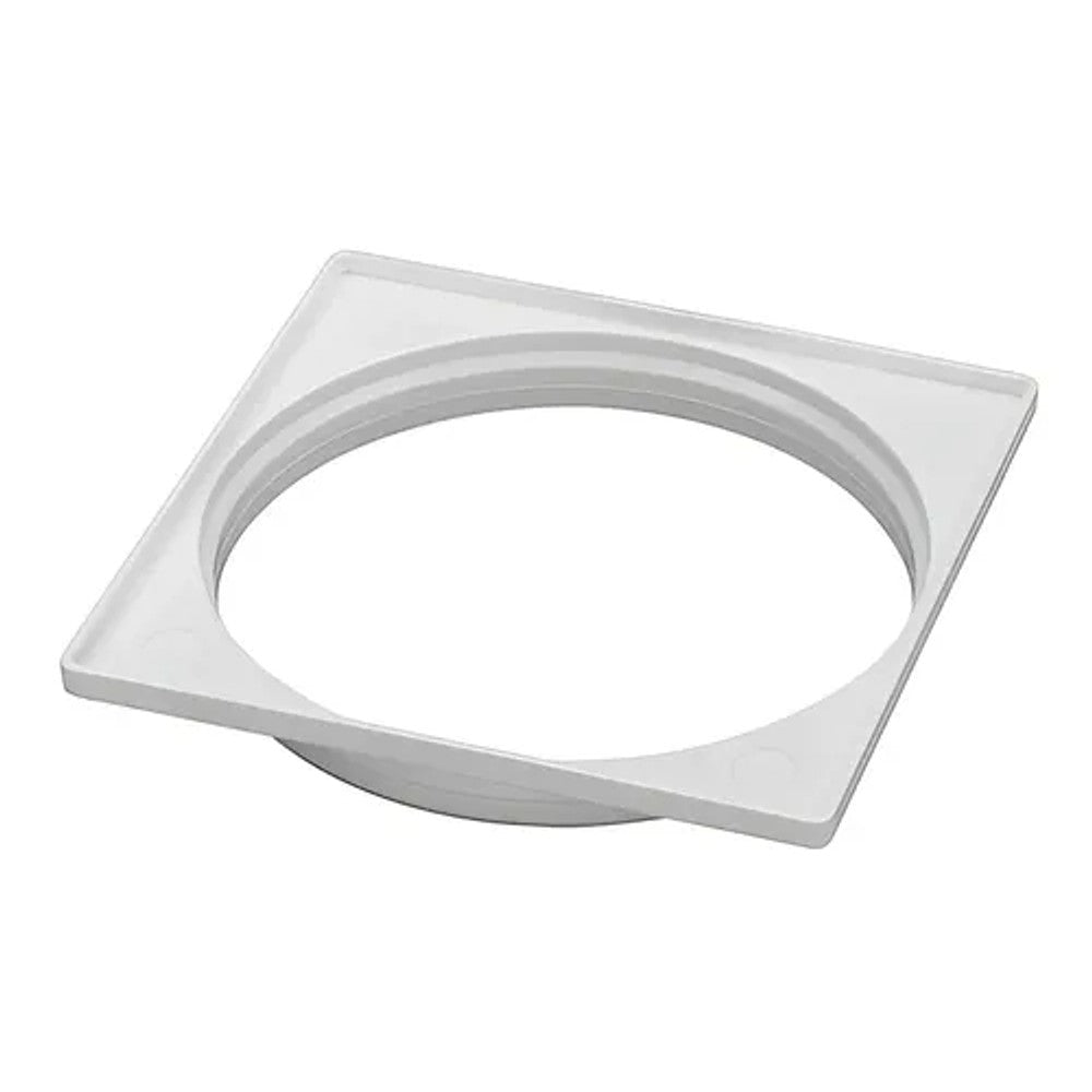 Porta Grelha Quadrada Branca 100mm Número 58 Krona