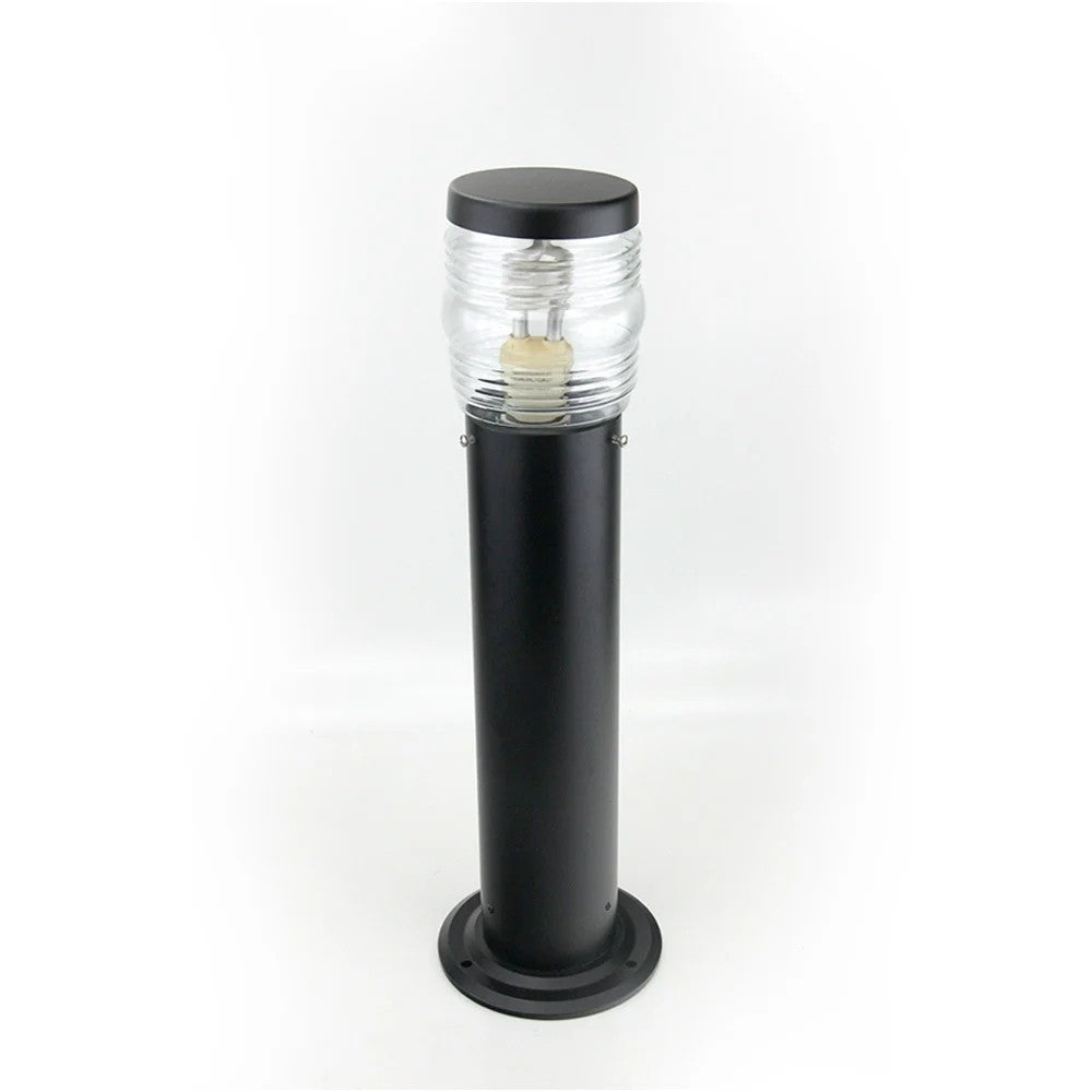 Poste FM Balizador 50cm Ref. 532 Preto com Vidro