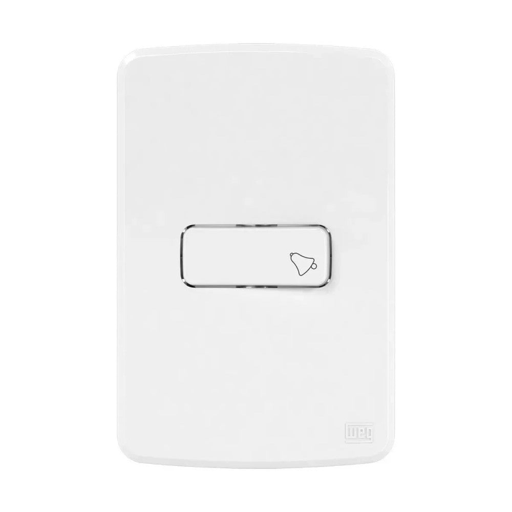 Pulsador de Campainha 10A Branco com Placa Composé WEG