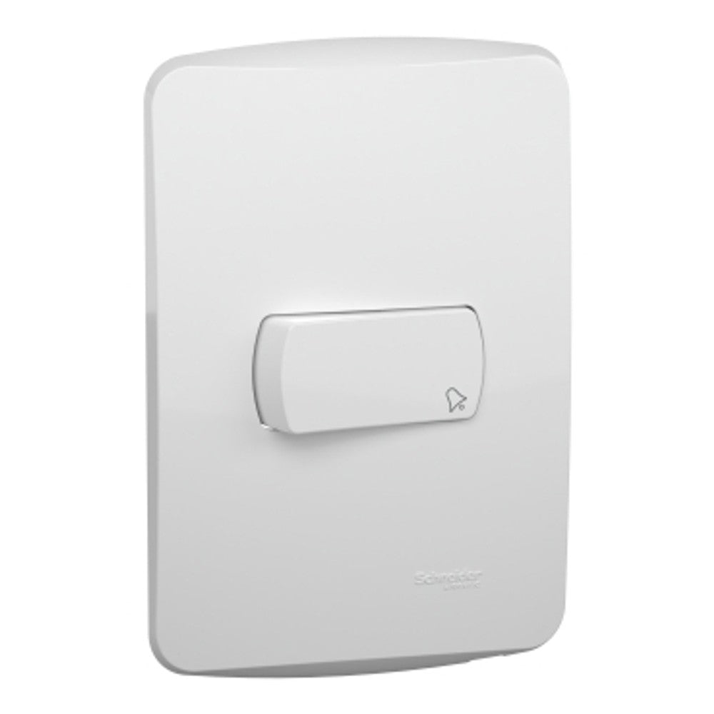 Pulsador de Campainha 10A com Placa Miluz Schneider