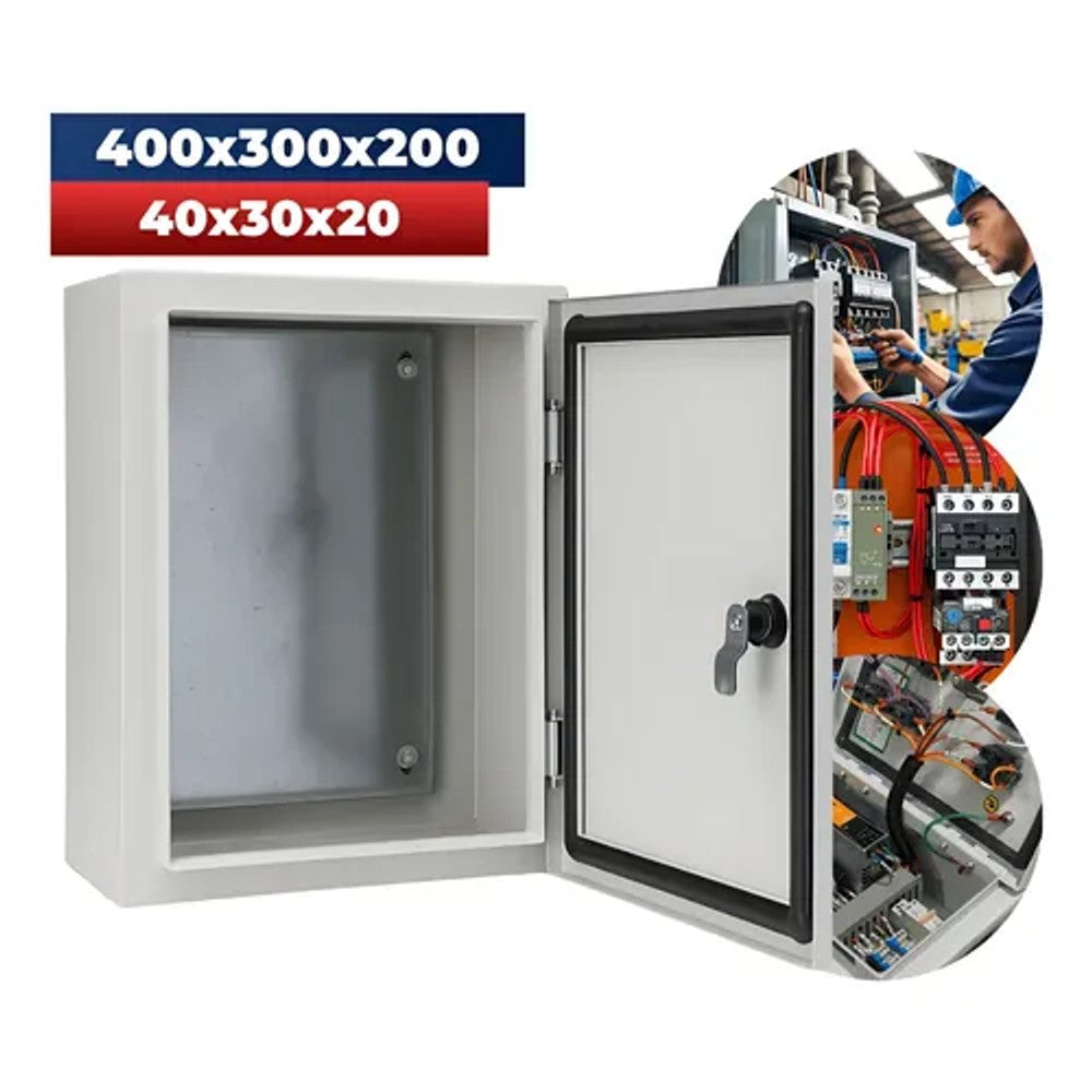 Quadro de Comando com Flange 40x30x20 com Divisória
