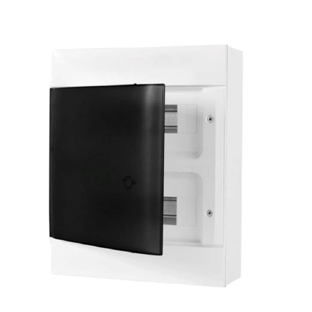 Quadro de Distribuição Externo PVC 12 DIN Transparente 135111 CEMAR